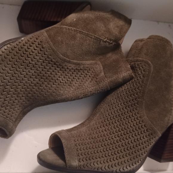 Suede Booties - Picture 3 of 6